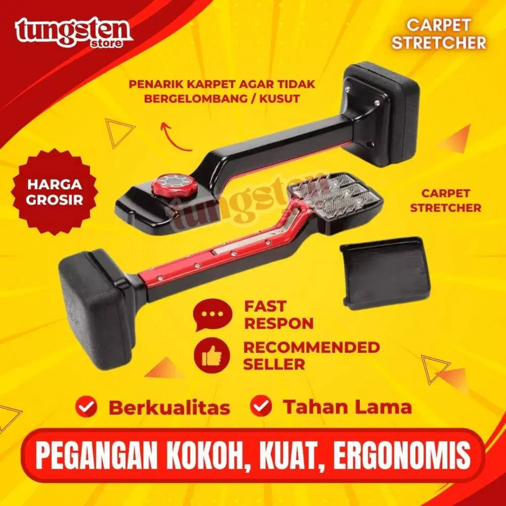 Alat Strak Karpet, Knee Kicker, Carpet Stretcher, Alat Pasang Karpet,