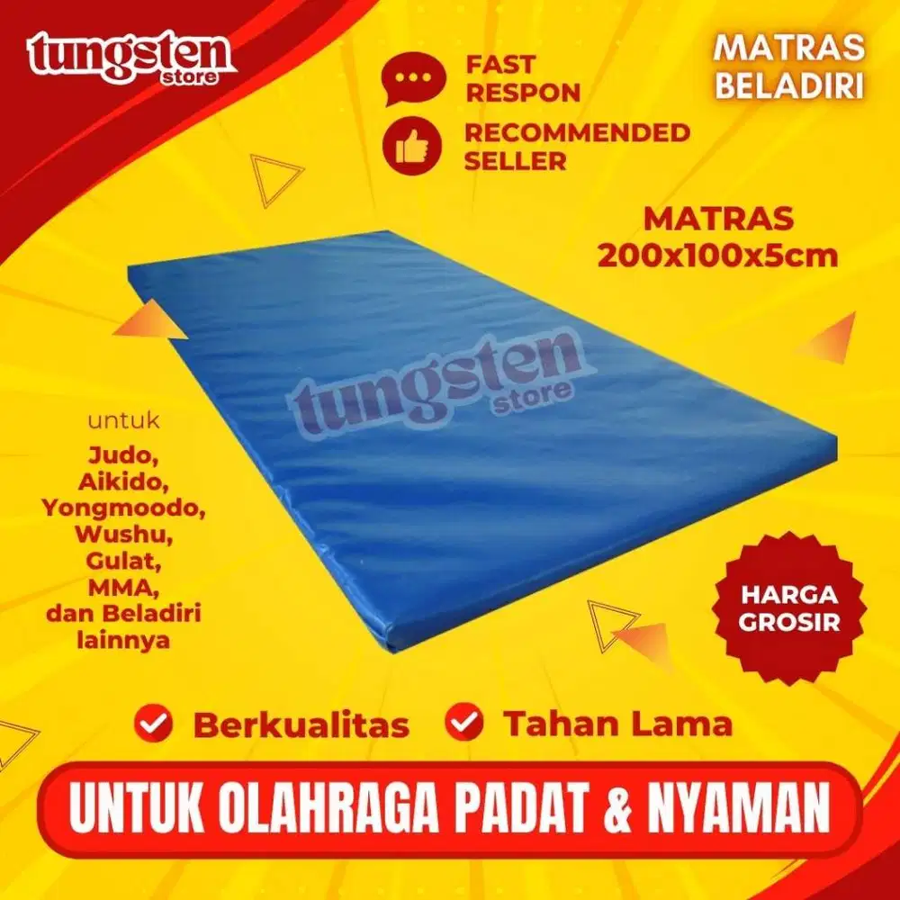Matras Tatami Judo Gulat Aikido Yongmoodo Tebal 5cm