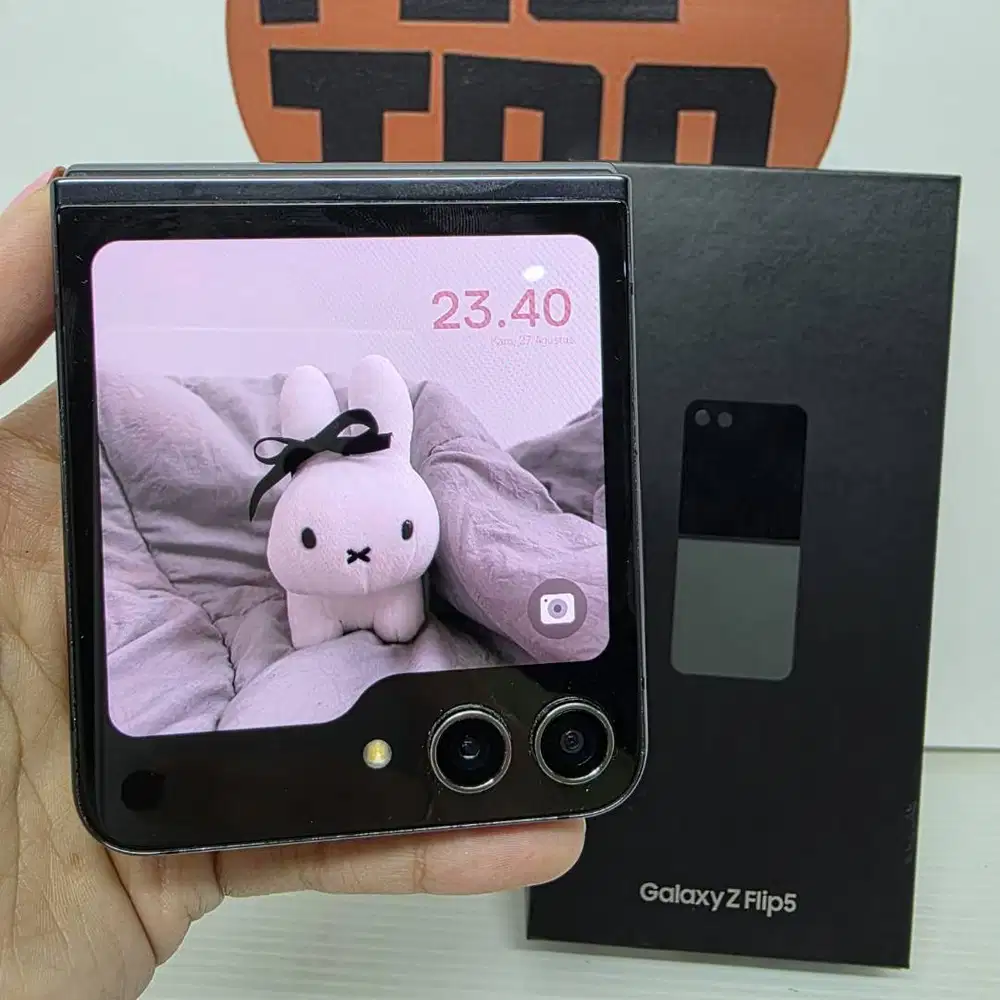 Samsung Galaxy Z Flip 5 8/256GB FULLSET No Kendala EX Resmi Indonesia