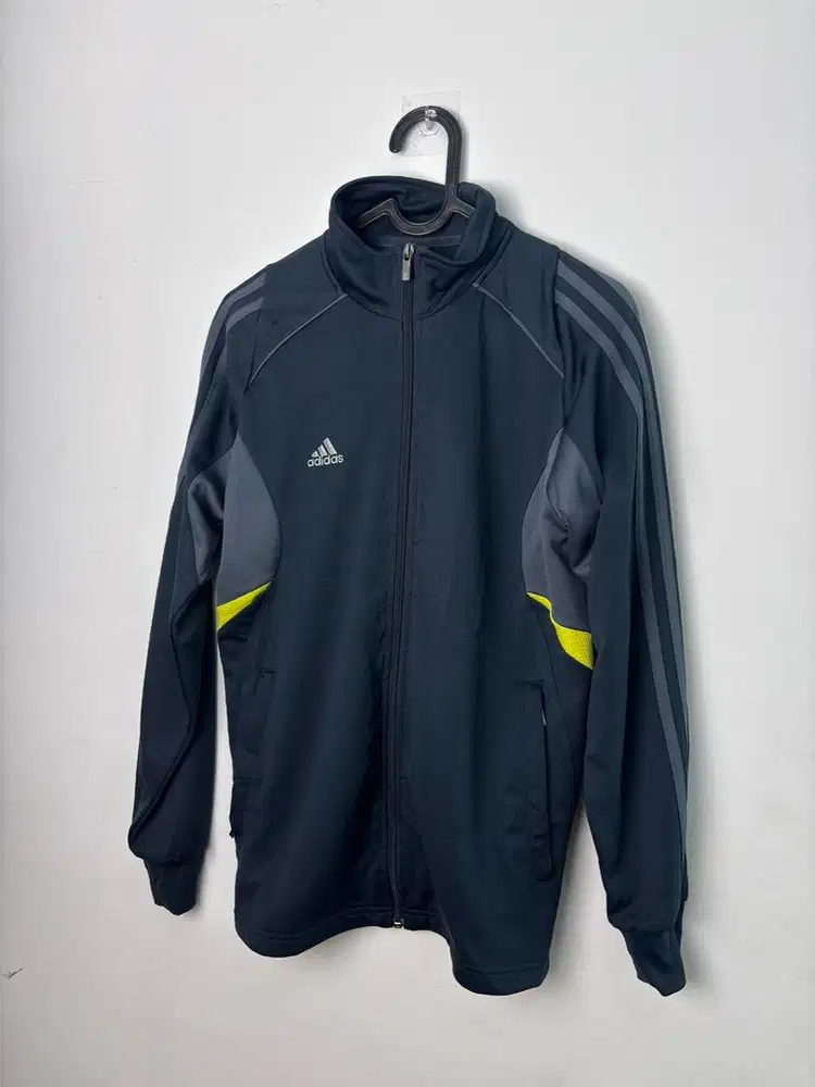 TRACKTOP ADIDAS CLIMA365 PREDATOR GREY NEON ORIGINAL - SIZE M COCOK