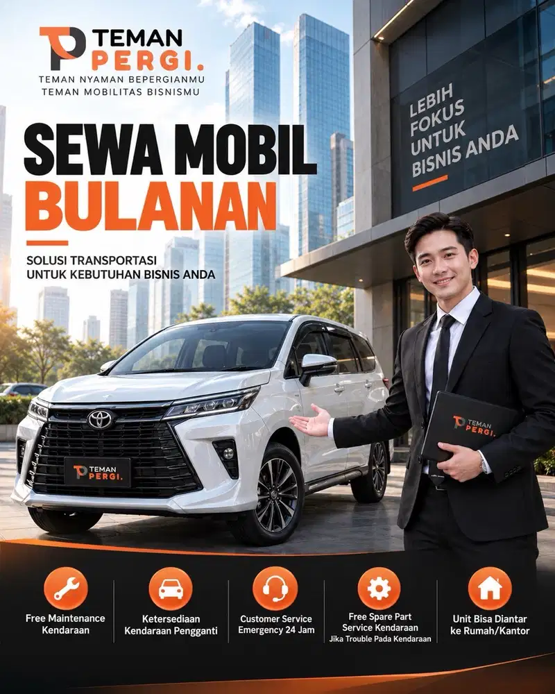 Sewa Mobil Bulanan Untuk Armada Kantor