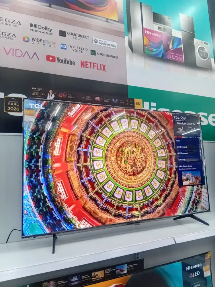 TV TCL 65 INCH 65P7L QLED *CICILAN DENGAN AKULAKU*
