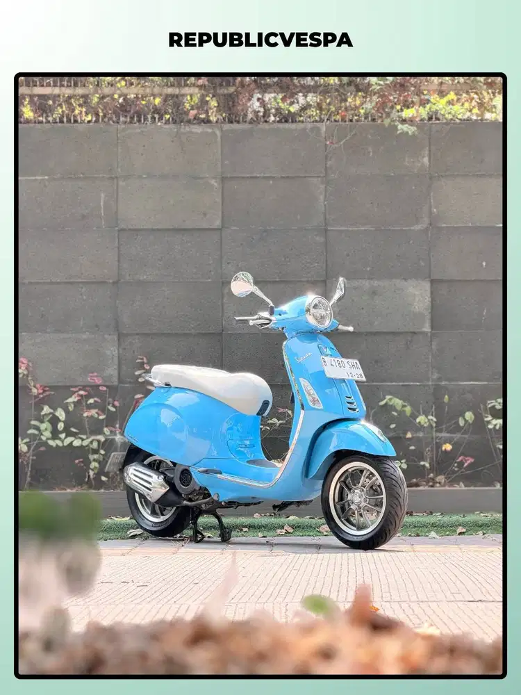 TERMURAH PRIMAVERA 150 IGET ANNIVERSARY 50TH LIMITED EDITION BIRU