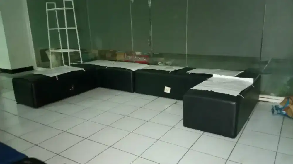 Borong semua sofa hitam empuk terawat