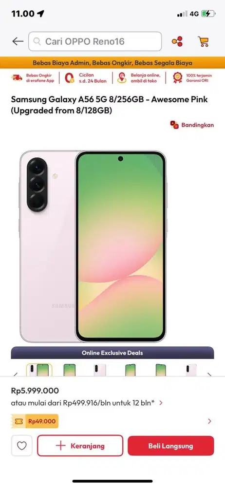 Samsung Galaxy A56 5G 8/256GB
