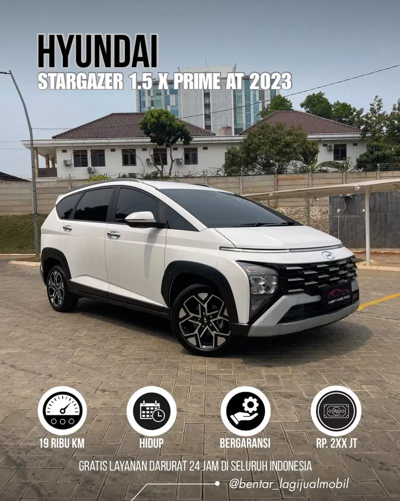 [Low KM] Hyundai Stargazer 1.5 X Prime AT 2023