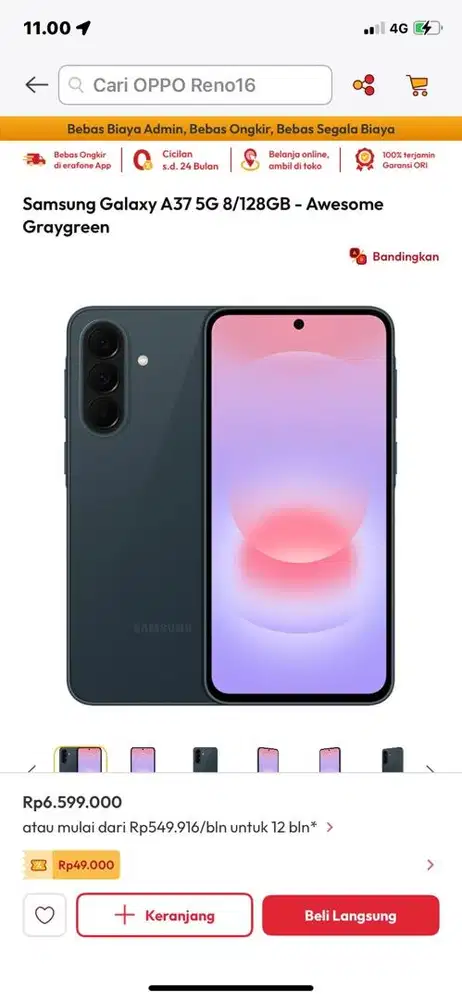 Samsung Galaxy A37 5G 8/128GB