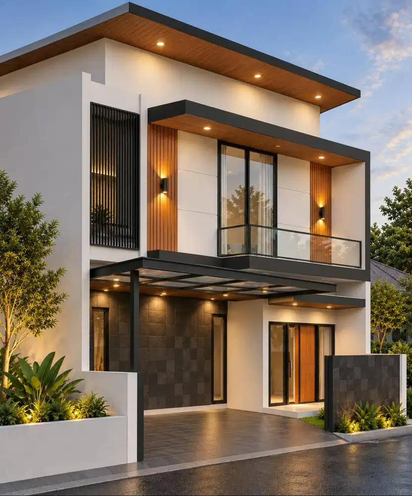 Bisa Costum Desain Rumah sesuai impian. 1 & 2 Lantai