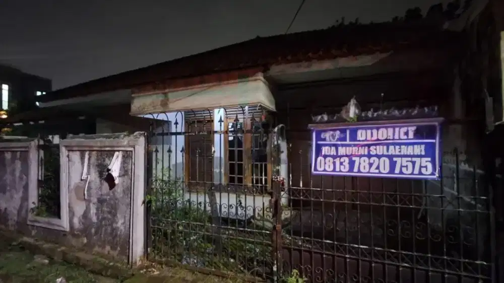 Rumah Lama siap bangun Kontrakan dkt Tol Veteran Jaksel