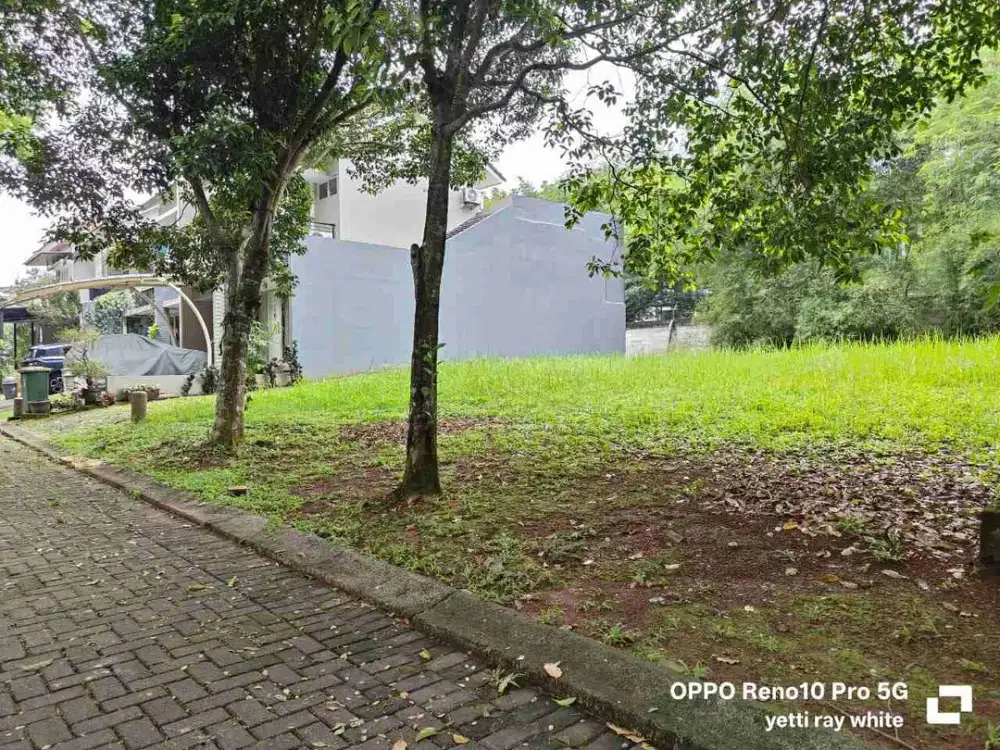 KAVLING DELATINOS BSD HARGA TERBAIK VIEW SUNGAI