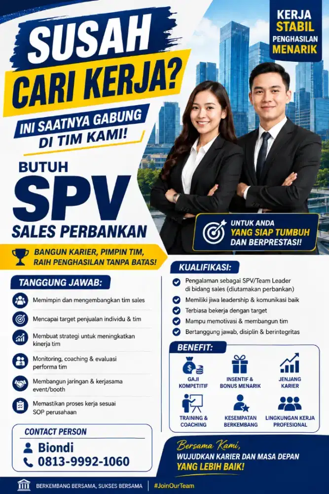 SPV SALES PERBANKAN