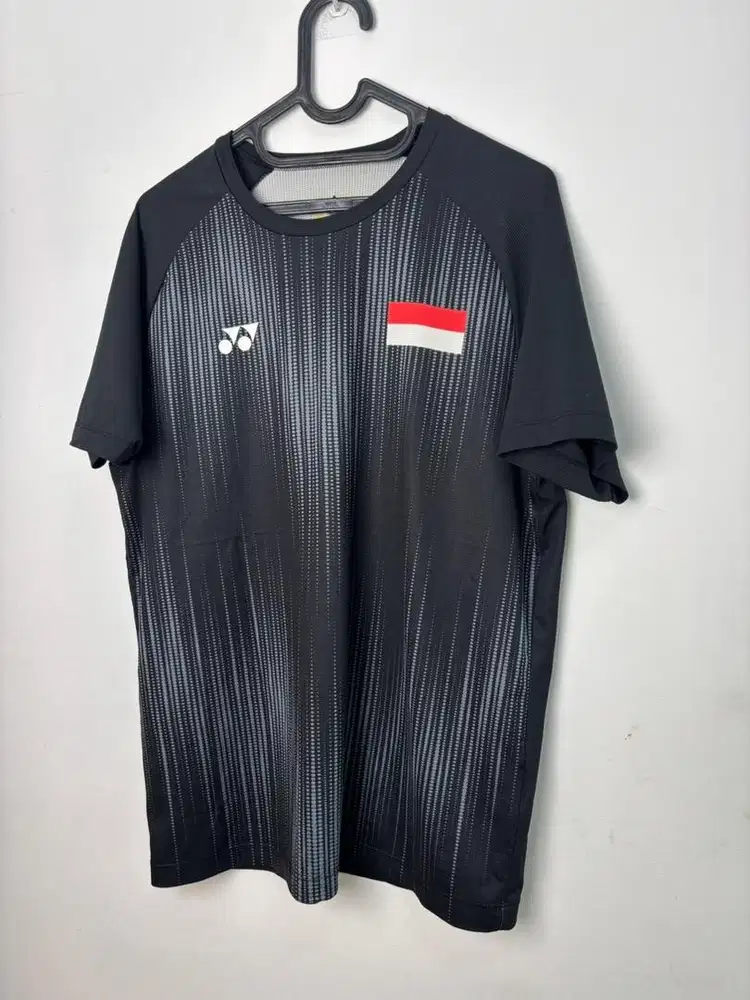Baju yonex jet black edisi spesial indonesia master