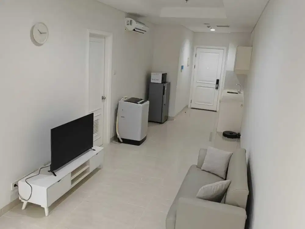 JUAL CEPAT GRAND MADISON 2BR SEMI FURNISH DEKAT CP, SOHO , APL TOWER