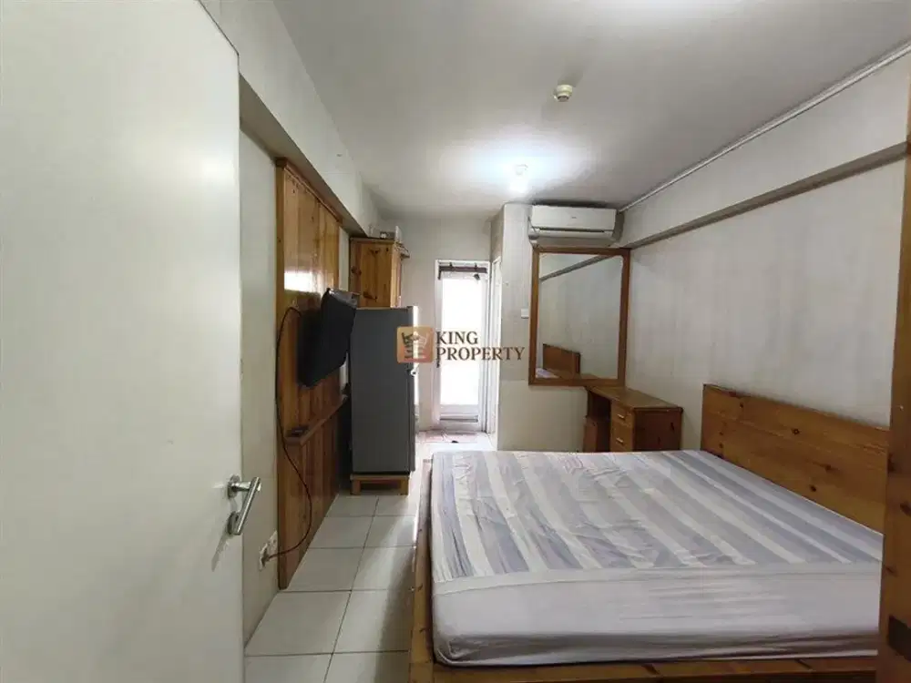 Tinggal Bawa Koper! Studio 21M² Furnished Minimalis Green Bay Pluit Greenbay, Tower Favorit Dekat Baywalk Mall