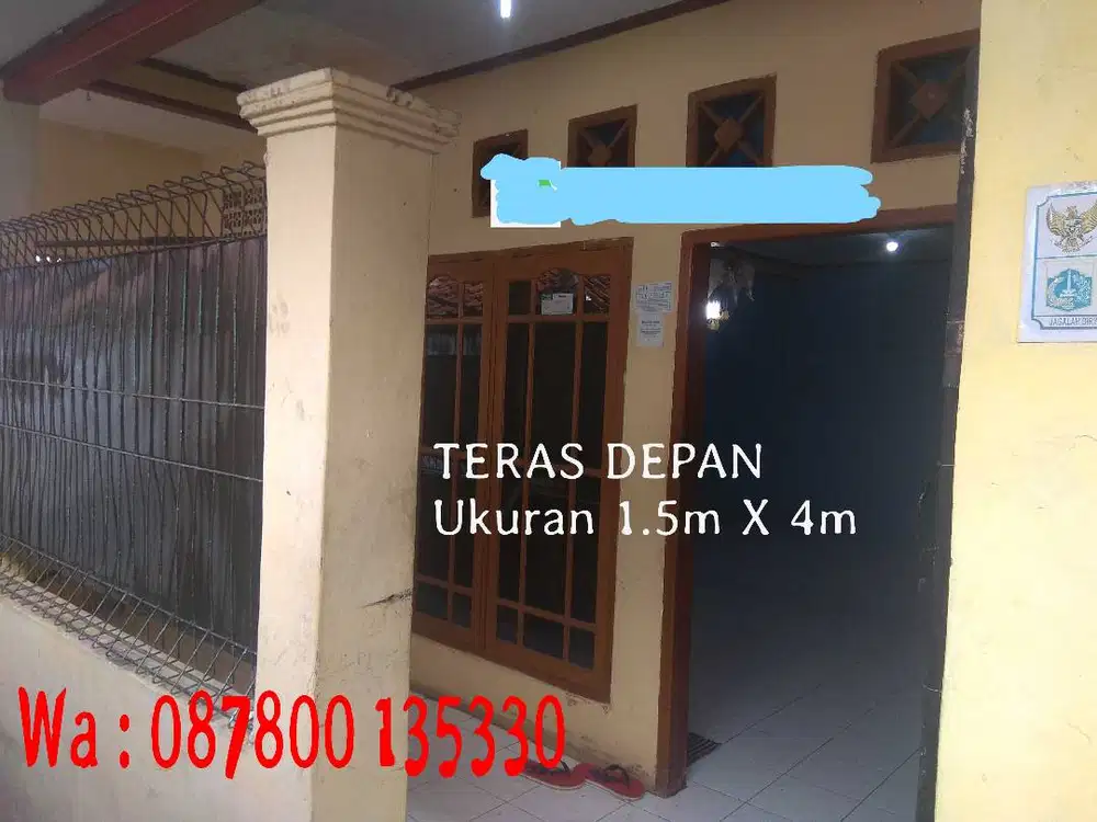 DI SEWAKAN/DI KONTRAKKAN 1 RUMAH MURAH