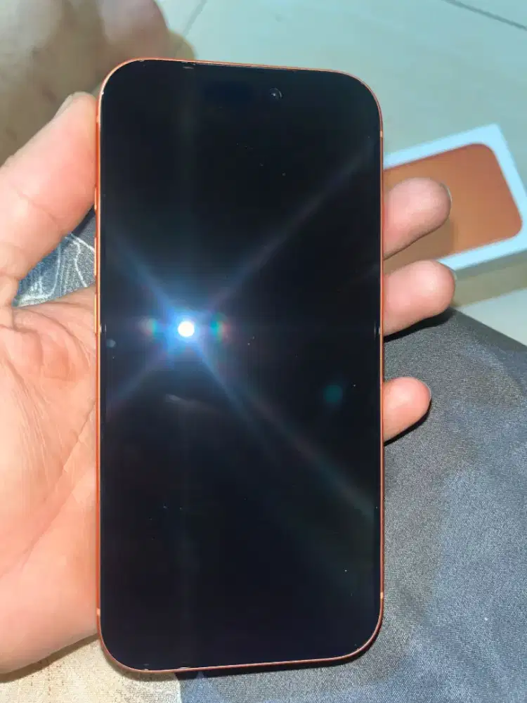 Iphone 17 Pro Blibli 256gb Orange Baru buka dus buat aktifkan garansi