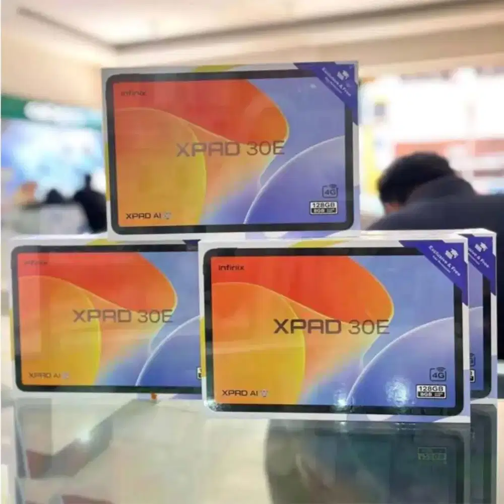 INFINIX XPAD 30E 4/128GB GARANSI RESMI 1 TAHUN