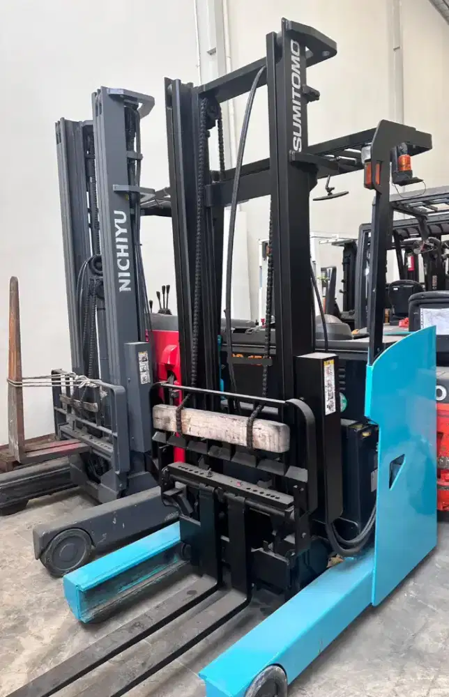Reachtruck Forklift battery sumitomo japan 1,5 ton 2022 siap kerja