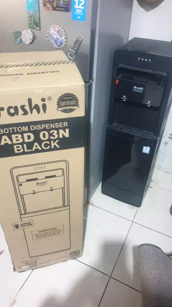 Dispenser baru pake 3 hari