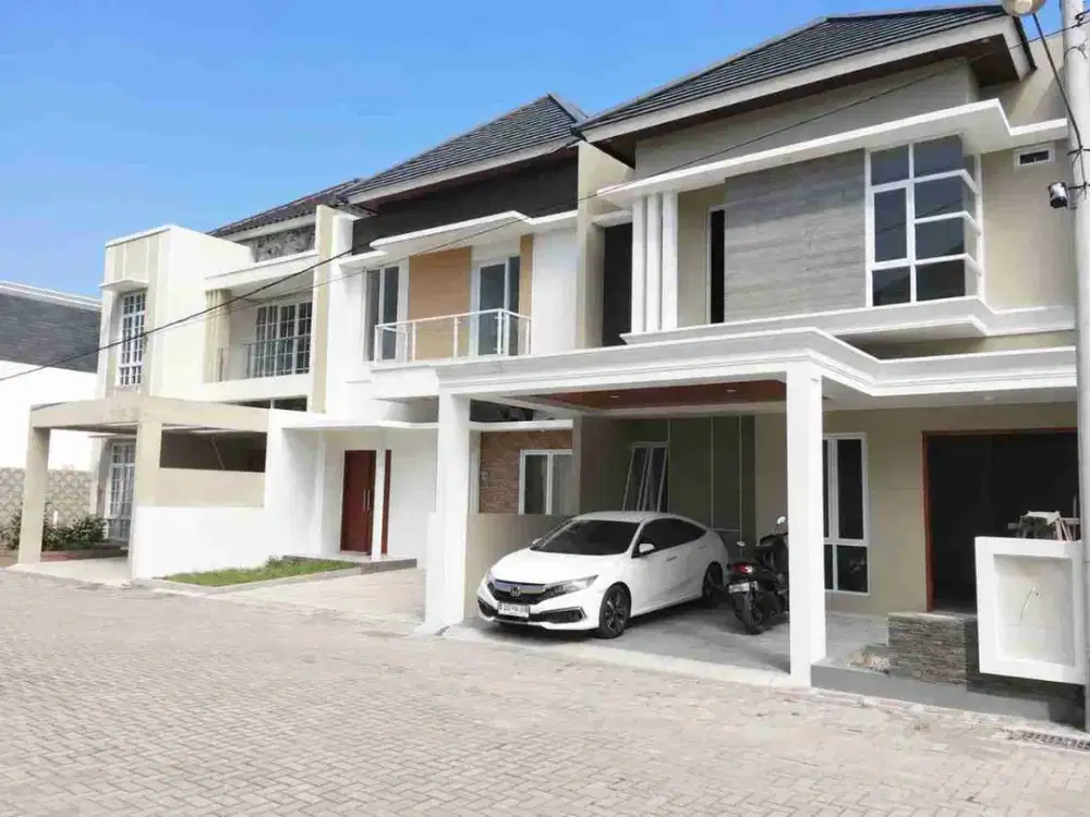 Rumah Mewah Baru 2 lt di Cluster Malangjiwan Colomadu