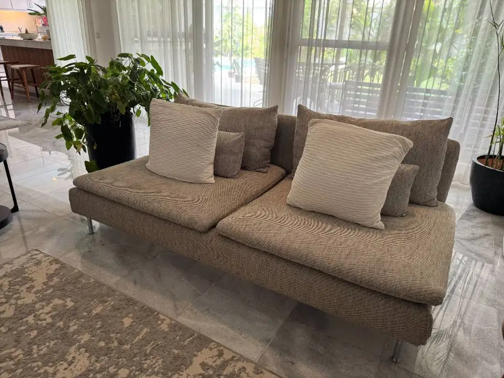 Sofa 3 Seater Tanpa Armrest IKEA SÖDERHAMN