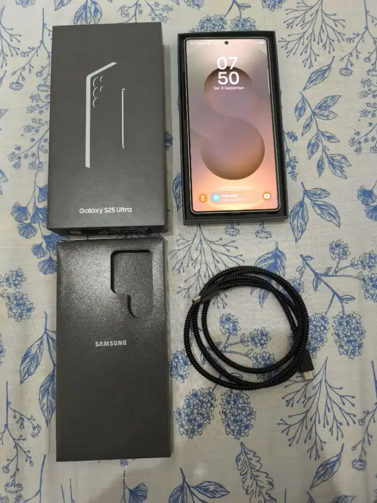 Samsung S25 Ultra 12/256GB Resmi SEIN Fullset original