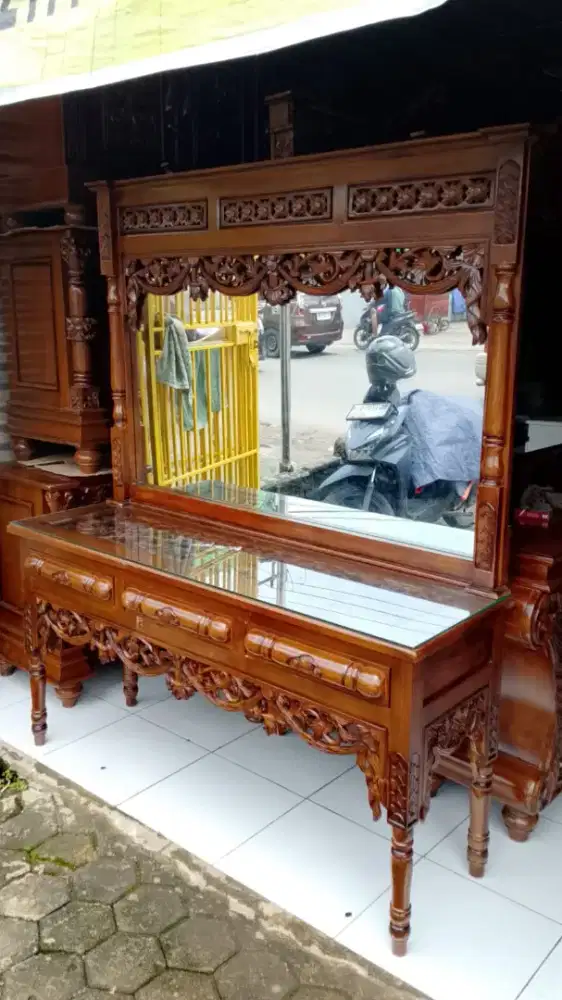 Cicilan Lemari jati tanpa dp via Homecredit
