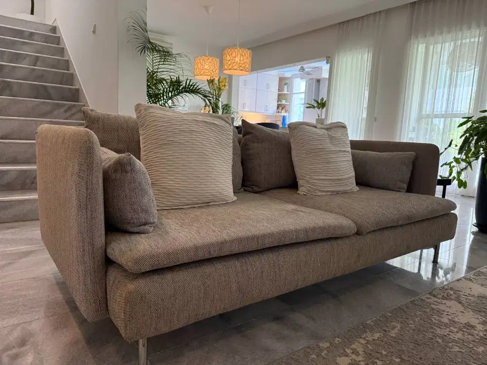 Sofa 3 Seater dengan Armrest IKEA SÖDERHAMN