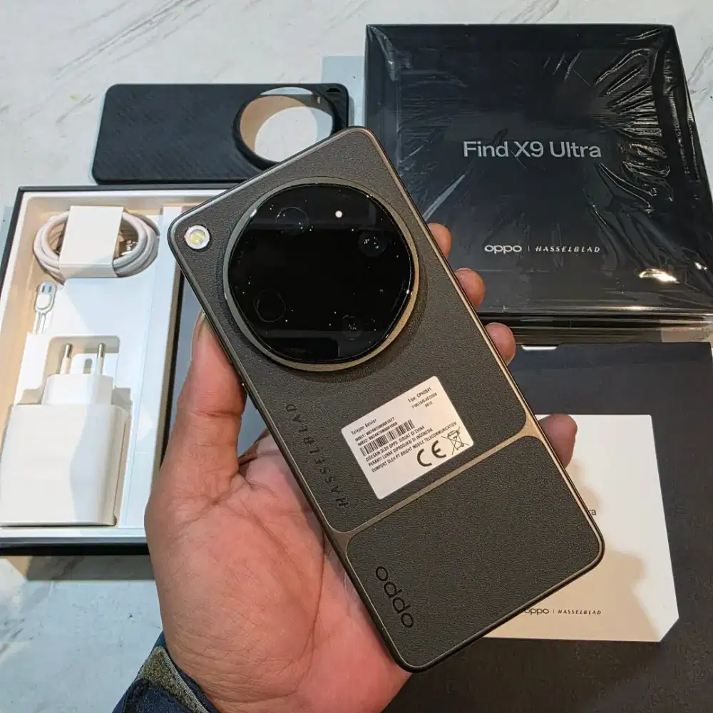 Oppo Find X9 Ultra 5G 16/1Tb Like New Fullset Ori Garansi Panjang