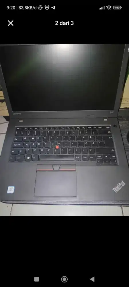 THINKPAD L460 RAM 8 GB SSD 256