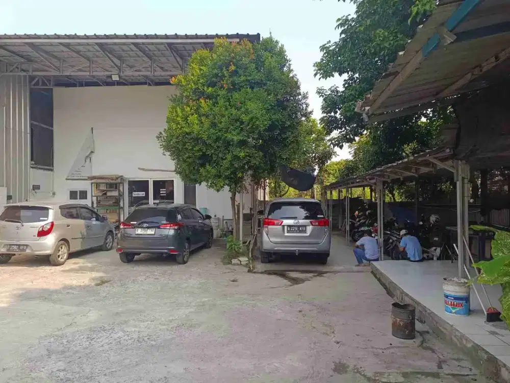 di jual tanah dan bangunan cimuning mustika jaya