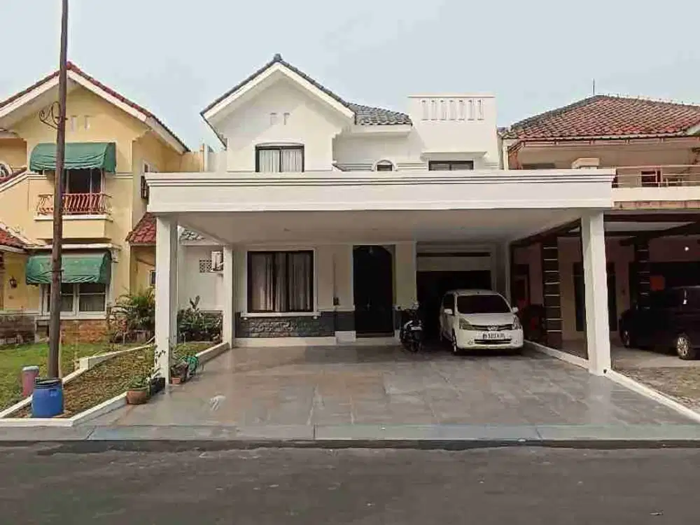 Jual Cepat Rumah Luas Semi Furnish Siap Huni Cluster Kota Wisata