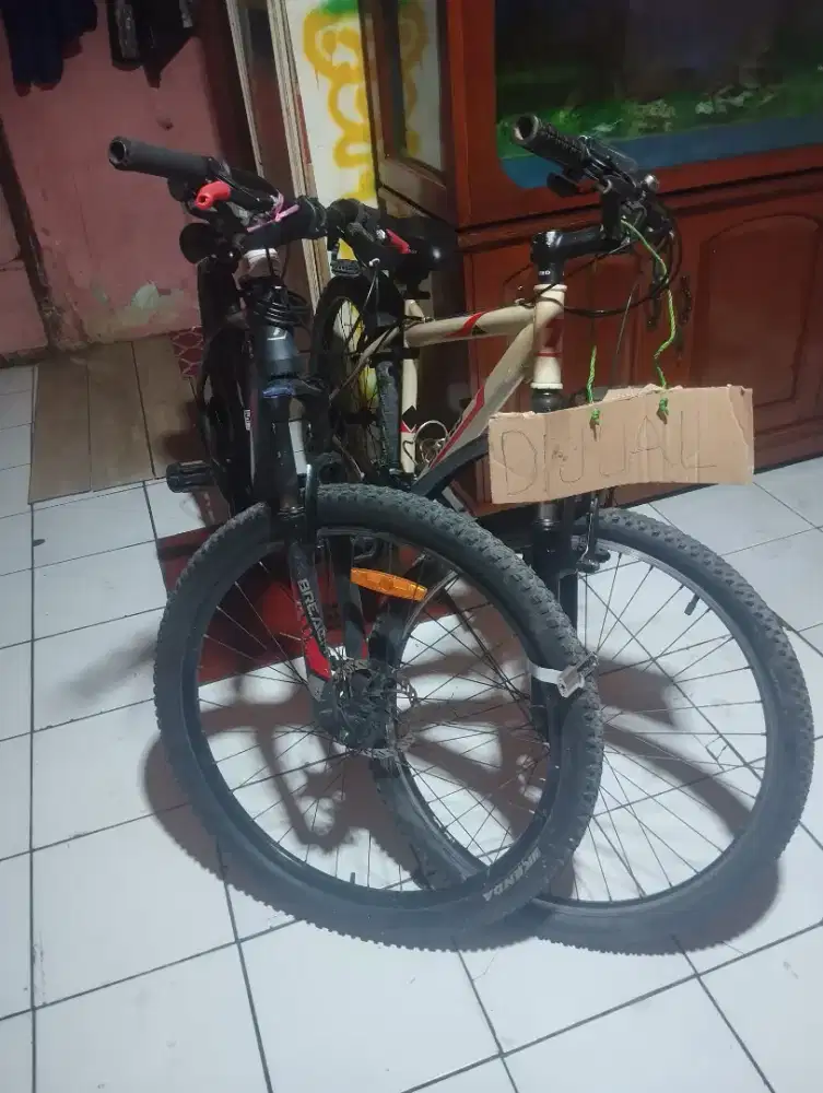 Sepeda gunung 2 unit jual cepat