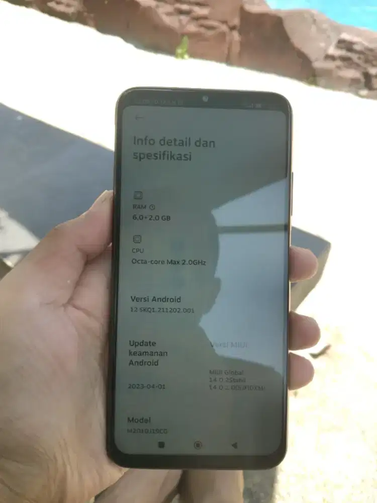 poco M3 6/128 siap pakai
