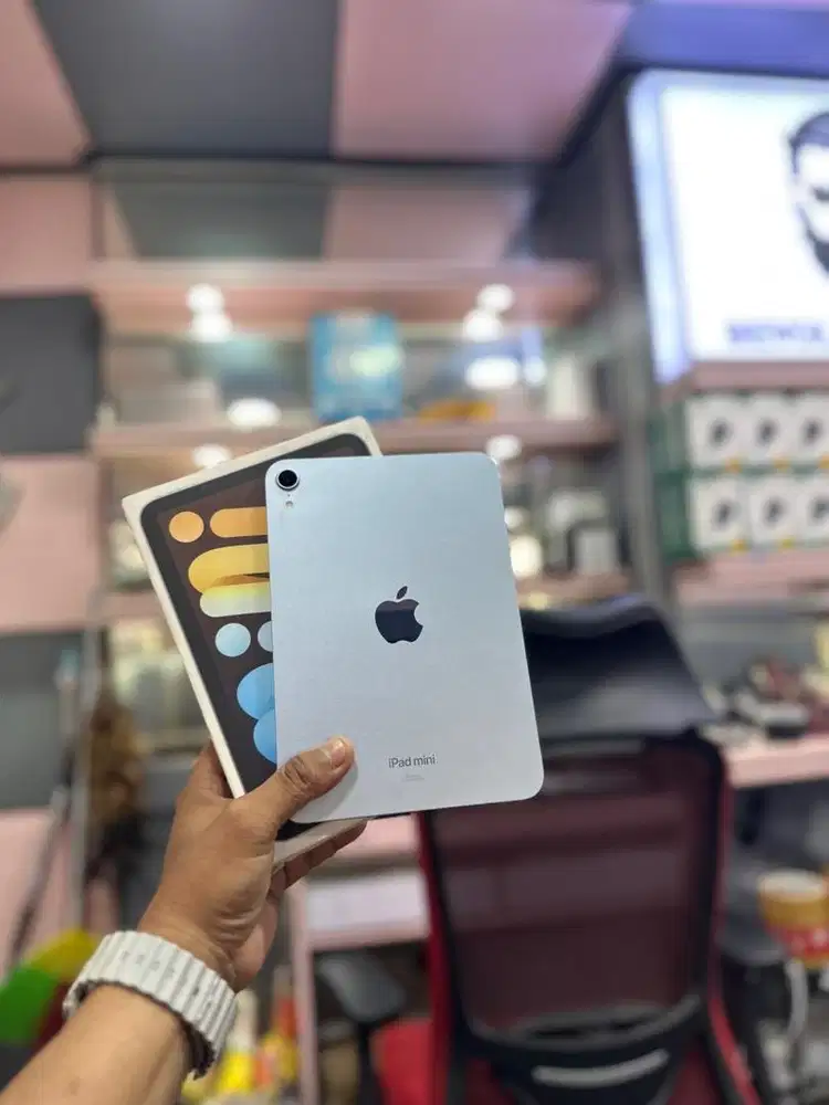 Ipad Mini 7 128Gb Wifi Only Fullset Original Likenew Garansi on
