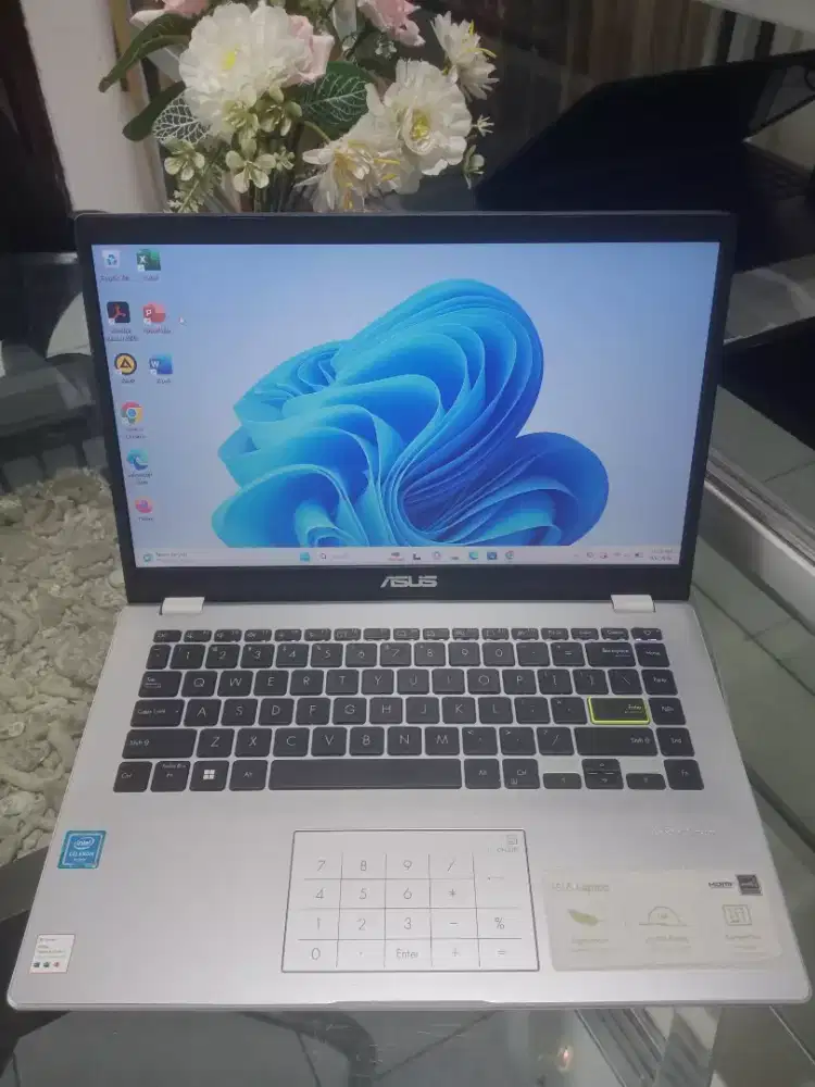 Laptop Asus Vivobook E410M Intel N4020 Keyboard Nyala