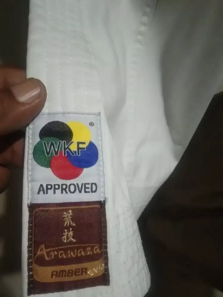 Baju karate kata Arawaza asli amber evo 1/140