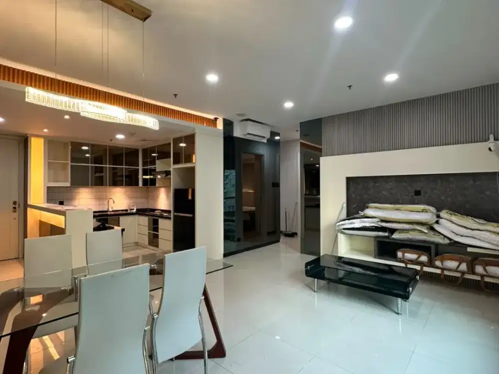 SEWA APARTEMEN DE RESIDENCE WATERPLACE LUXURY 3 BEDROOMS