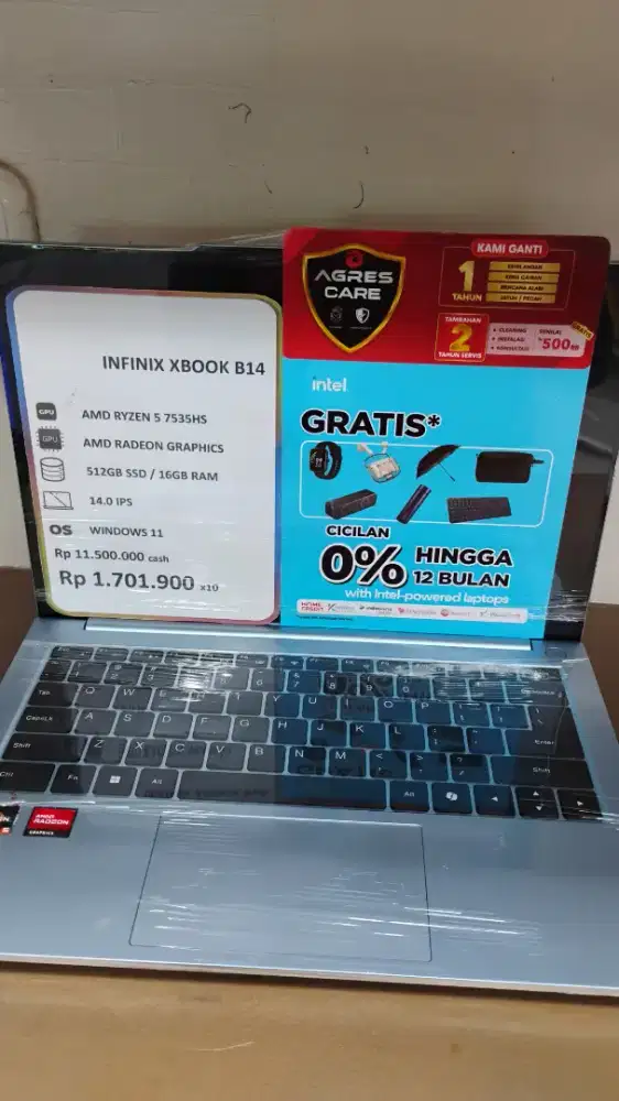 Infinix Xbook Promo cicilan home credit