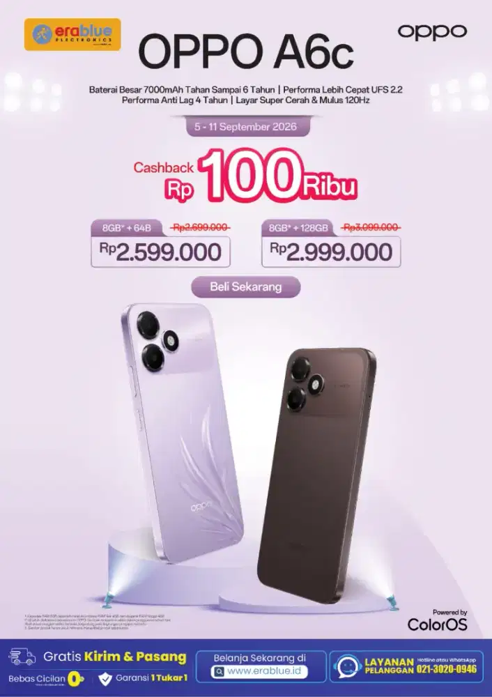 PROMO OPPO A6C DAN SERIES LAIN NYA