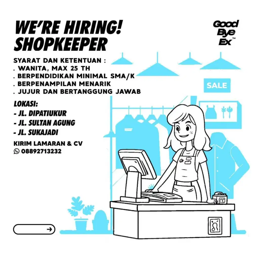 Lowongan Kerja Shopkeeper