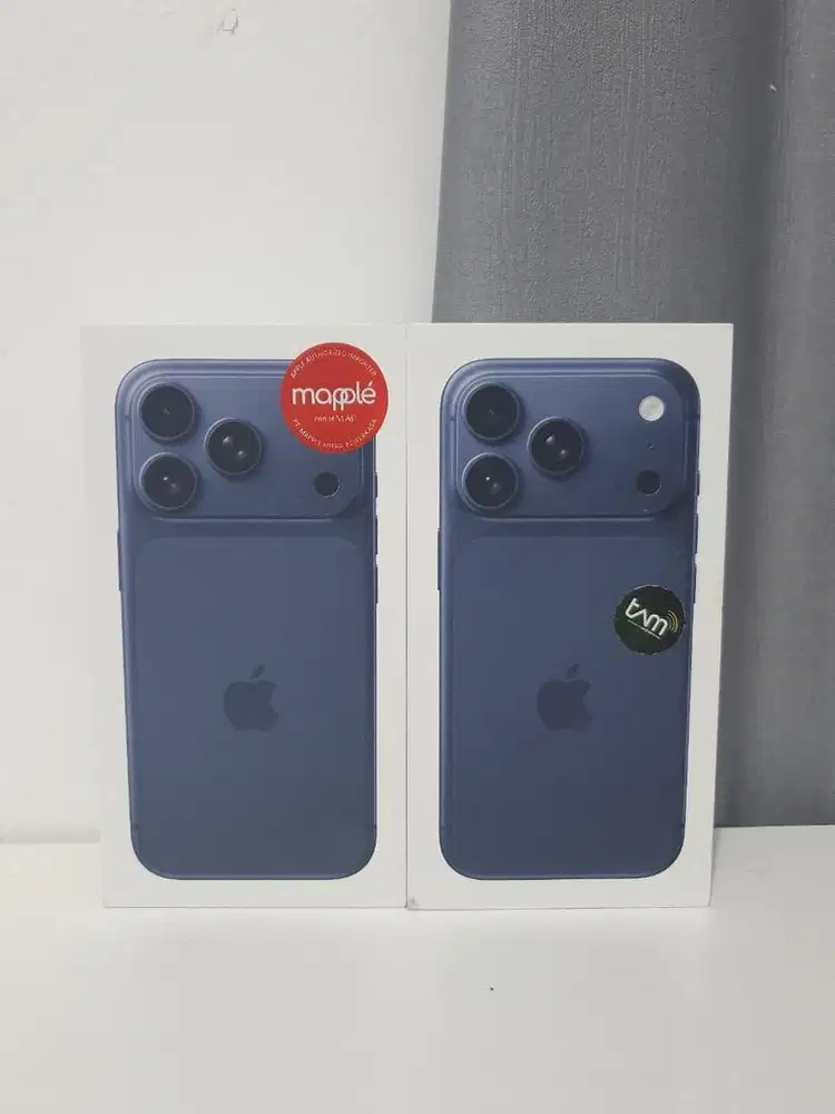 iphone 17 pro deep blue 256gb garansi resmi indonesia bnib new segel