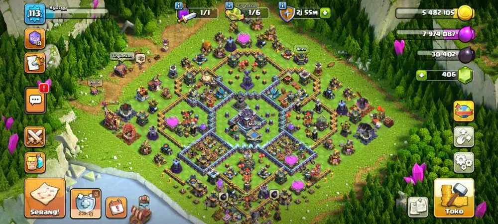 AKUN COC TH 15 MURAH MERIAH