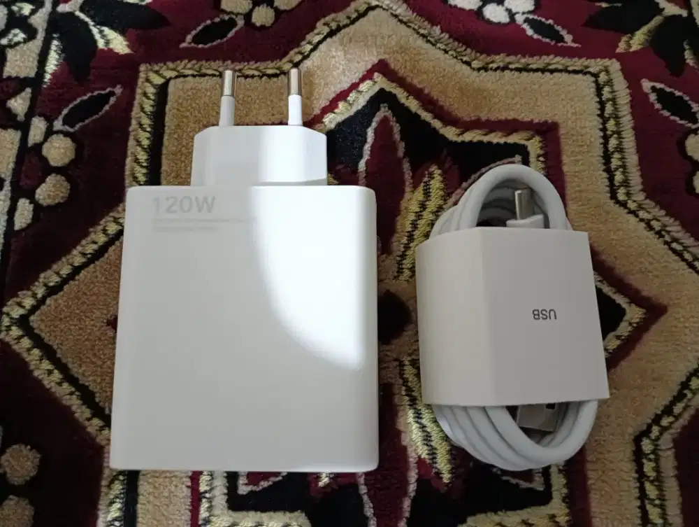 Xiaomi Charger ORI Copotan 120Watt FastCharging Tipe C Baru