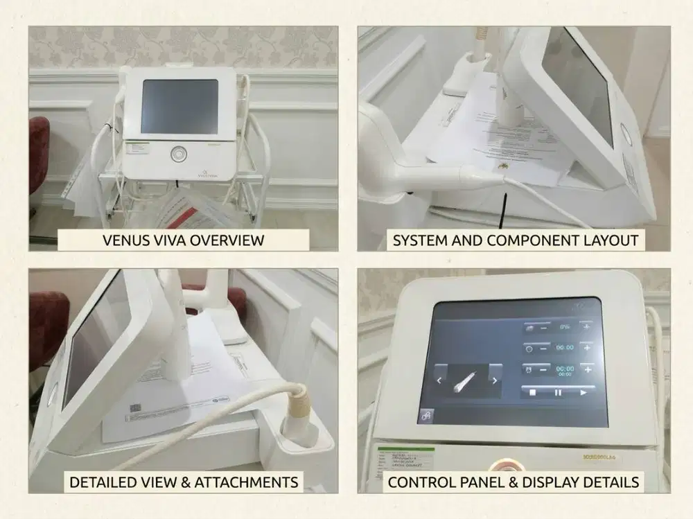 ALAT KLINIK KECANTIKAN RF DAN VENUS VIVA (VENUS CONCEPT / VENUS VIVA)