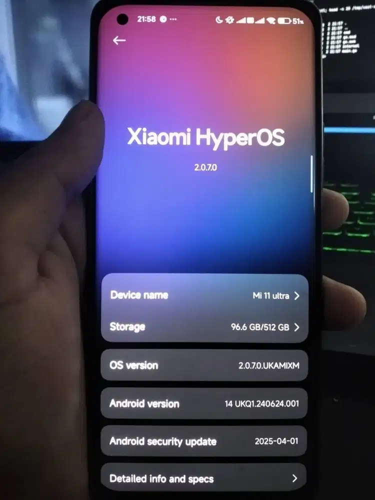 MI 11 ULTRA 12/512