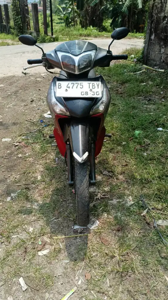 Suprax 125 helm in injeksi 2014 plat b jkrta PJK 2026 lengkp tgn prtma