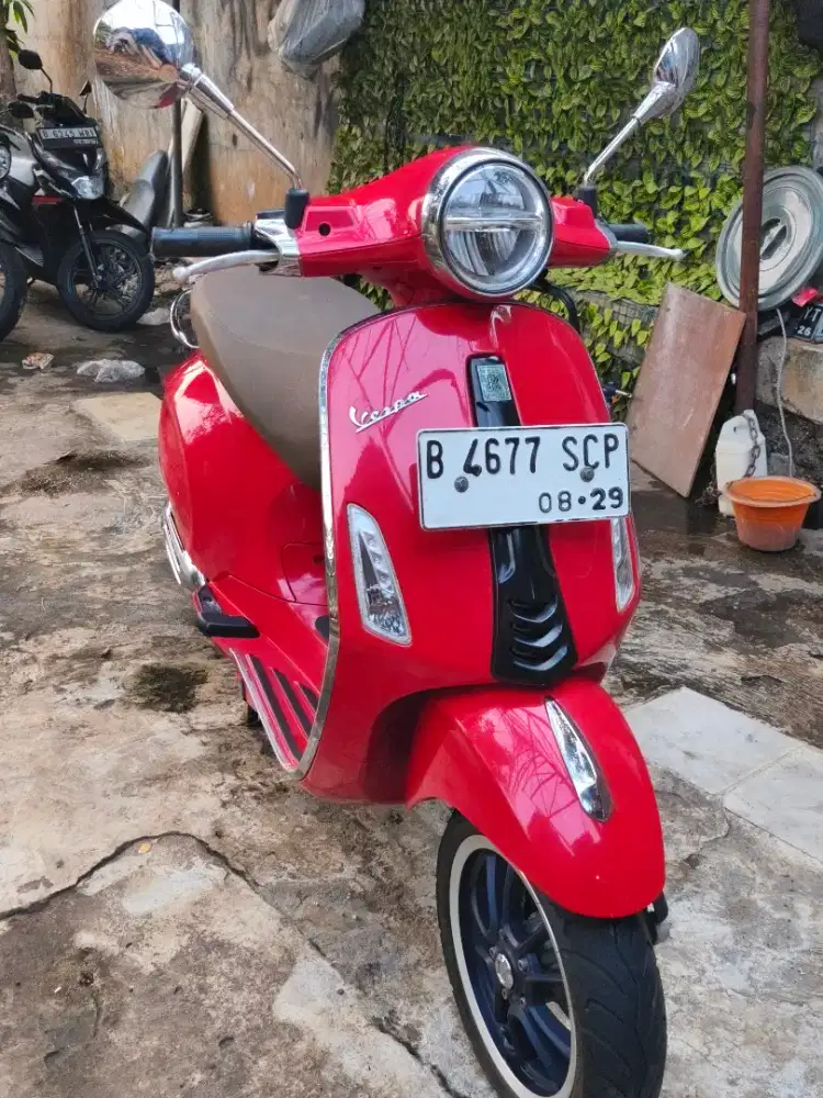 JUAL PIAGGIO VESPA PRIMAVERA 2017 KM 29 RB