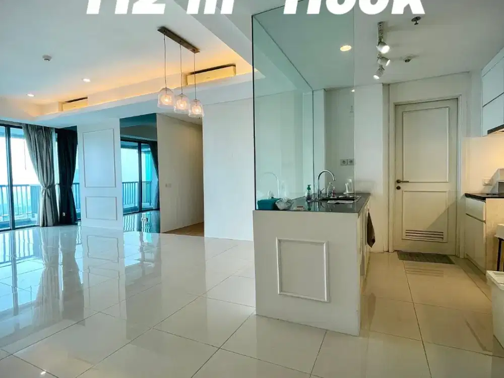 Apartemen ST Moritz Puri 3+1 BR Furnished bagus, Hoek