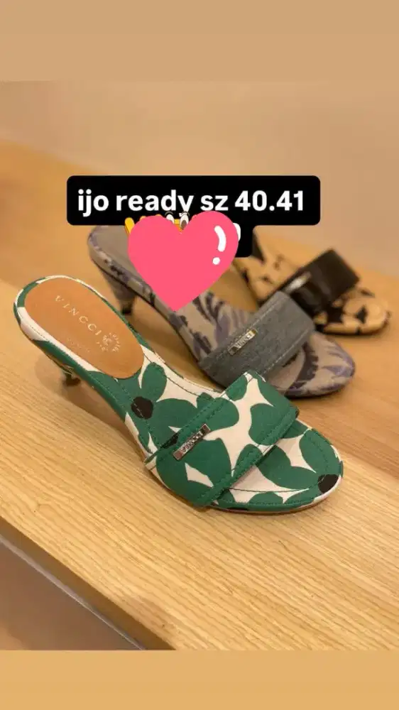 Sendal VINCCI ORI warna hijau Vi.299bfm